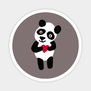 Panda bear cute wildlife animal Magnet